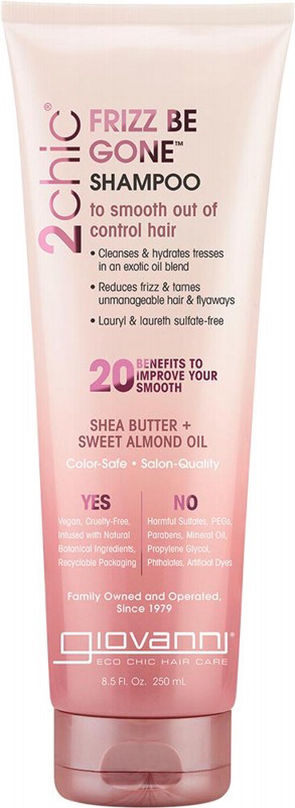 Shampoo 2Chic Frizz Be Gone (Frizzy Hair) - 250mL, 0716237185570