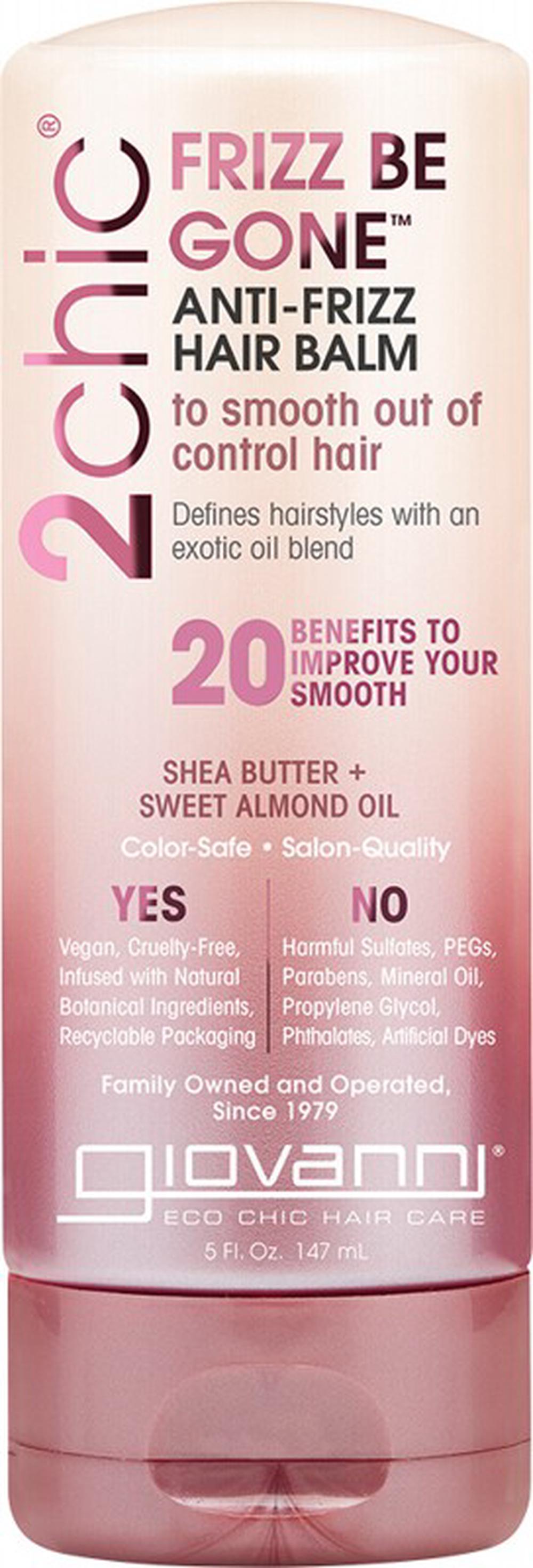 Anti-Frizz Hair Balm 2Chic Frizz Be Gone Frizzy Hair, 0716237185631