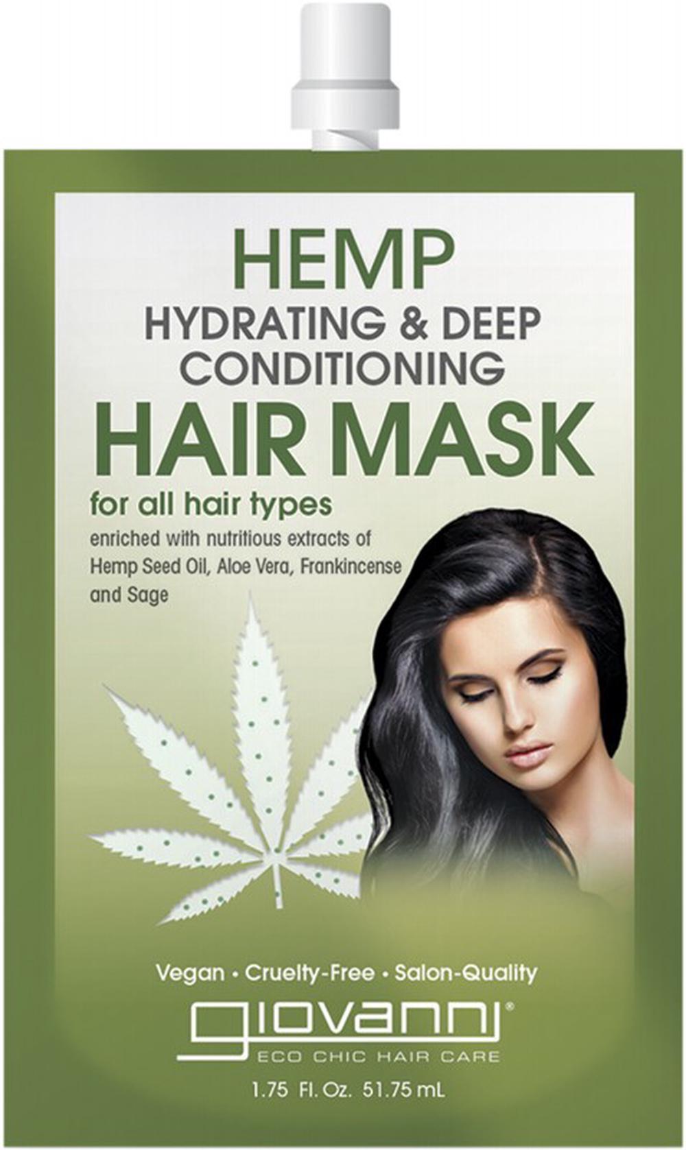 Hydrating and Deep Conditioning Hair Mask - 51.75mL, 0716237186294