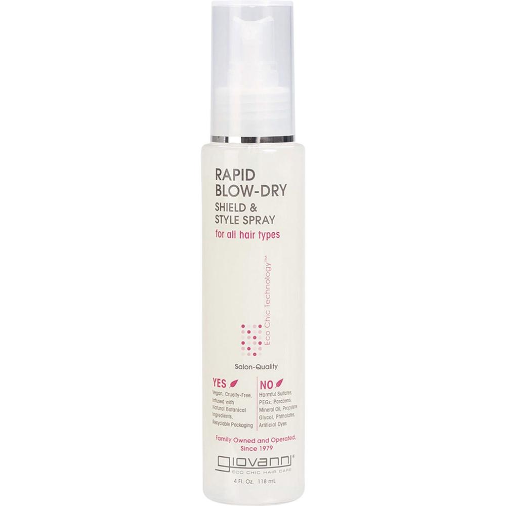 Rapid Blow-Dry Hair Shield & Style Spray - 118mL, 0716237187024