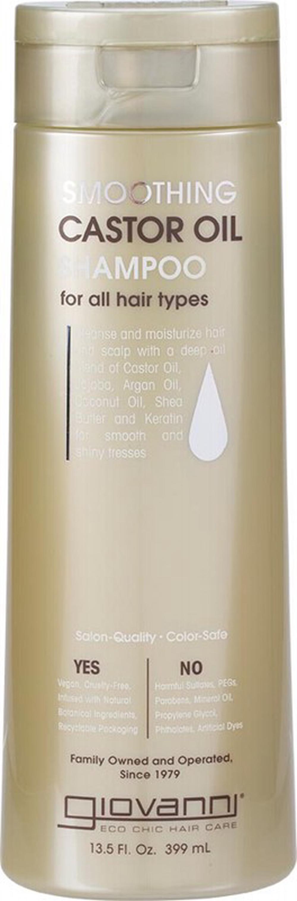 Smoothing Castor Oil Shampoo - 399mL, 0716237187895