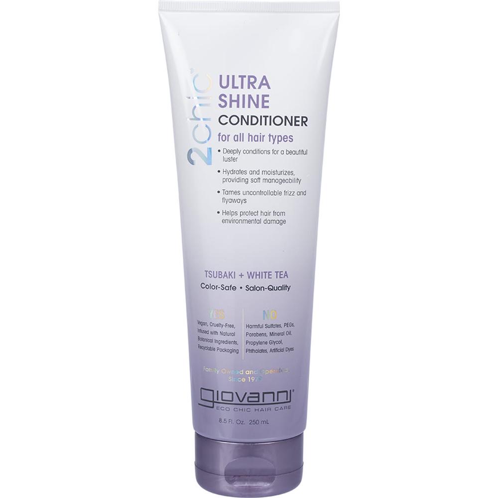 Giovanni Ultra Shine 2chic Conditioner for All Hair - 250mL, 0716237188274