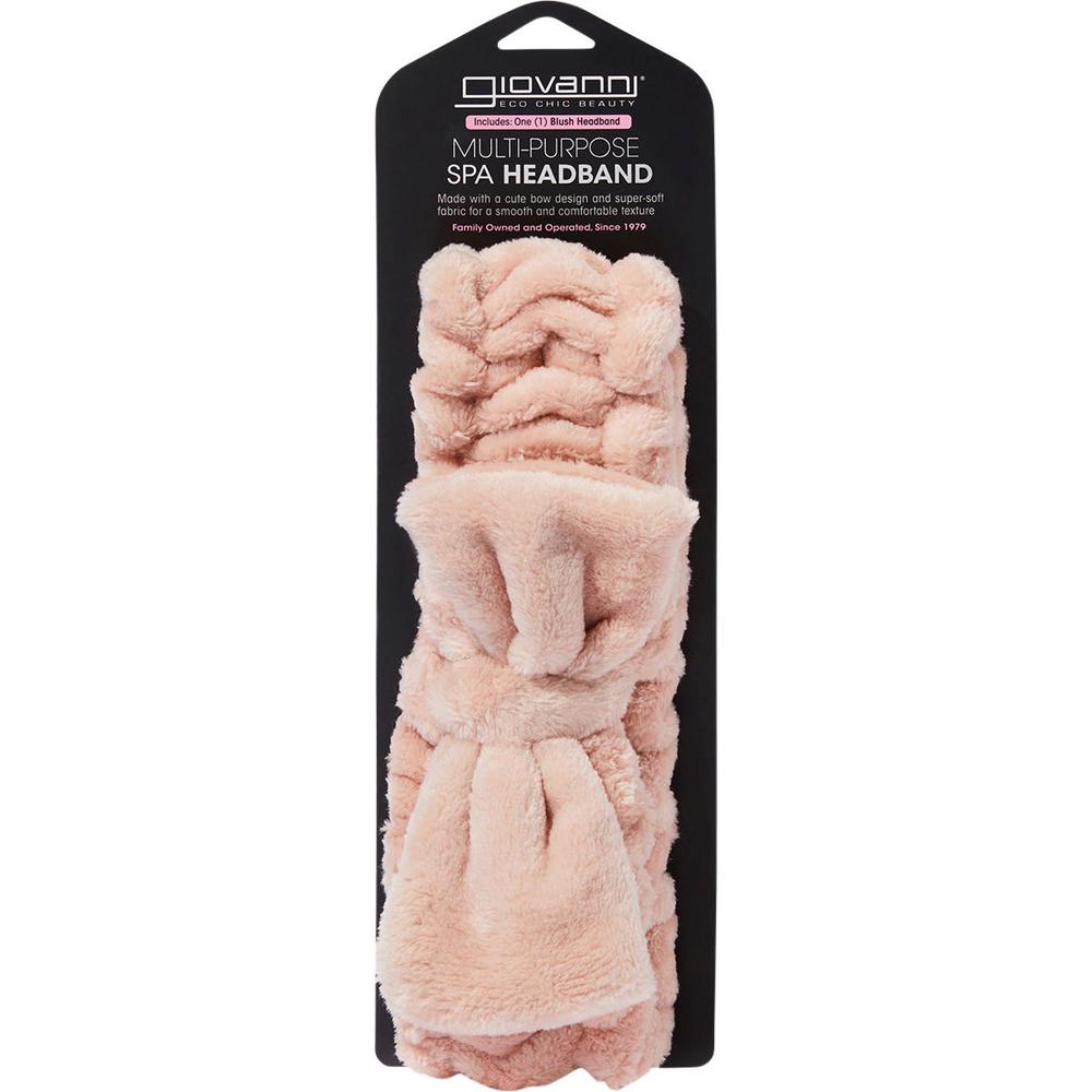 Giovanni Multi-Purpose SPA Headband (Blush), 0716237189233