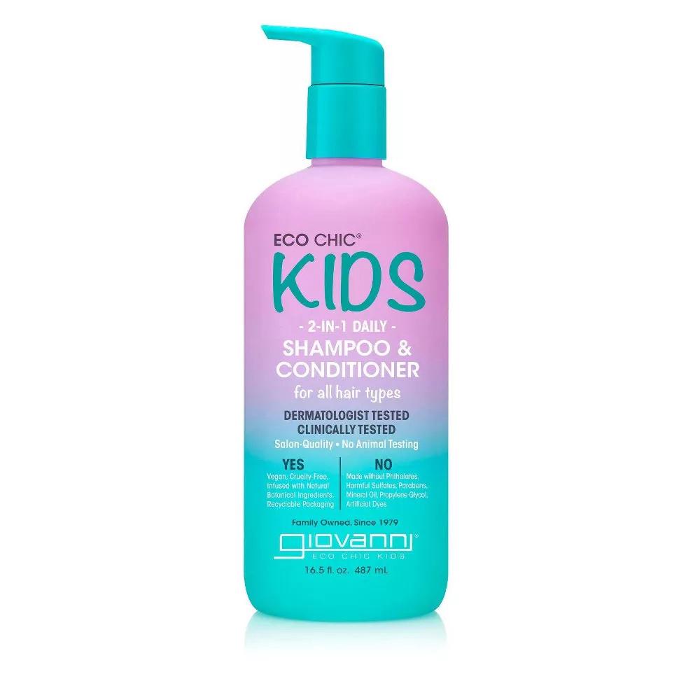 Kids 2-in-1 Daily Shampoo & Conditioner - 487mL, 0716237189325