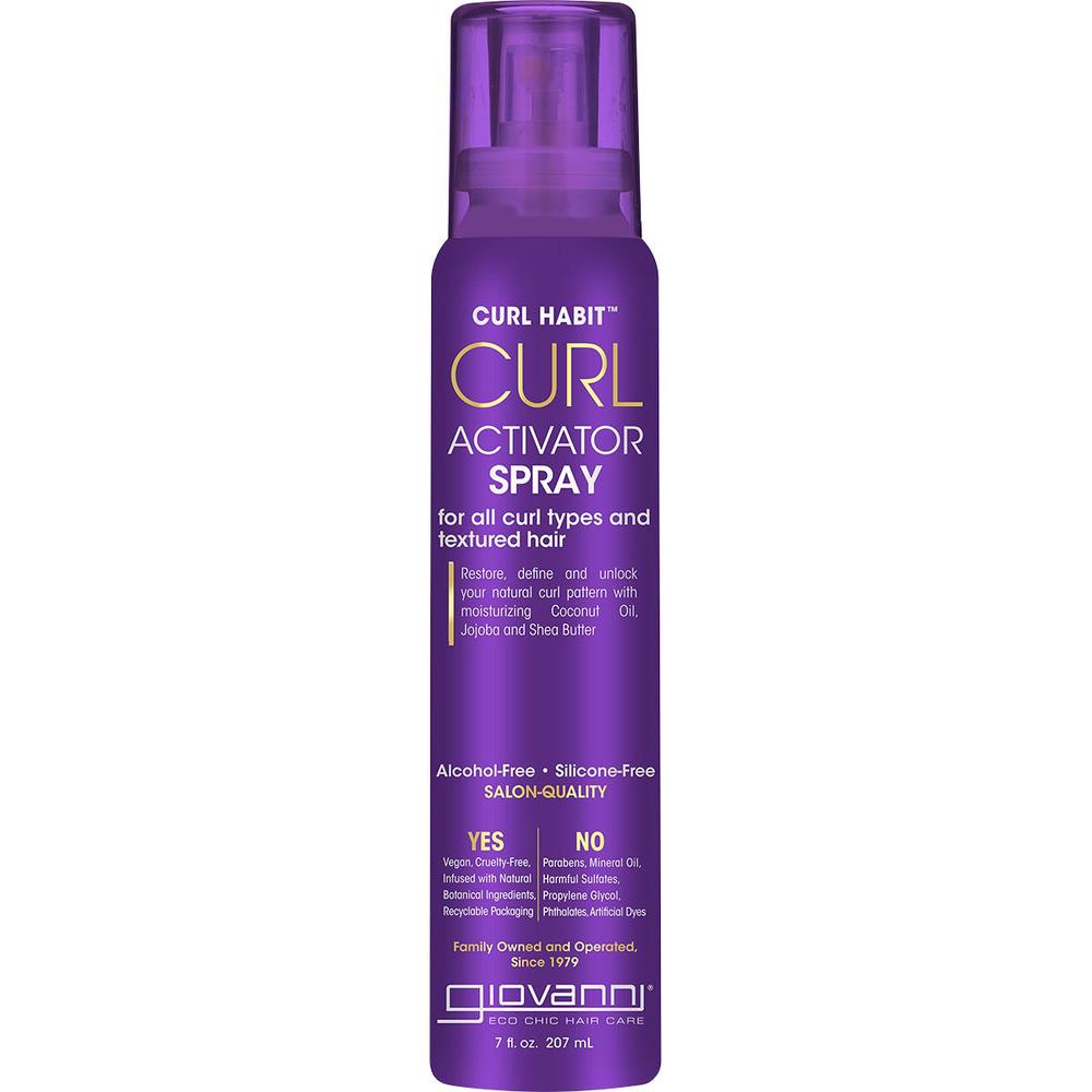 Giovanni Curl Habit: Curl Activator Spray - 207mL, 0716237189424