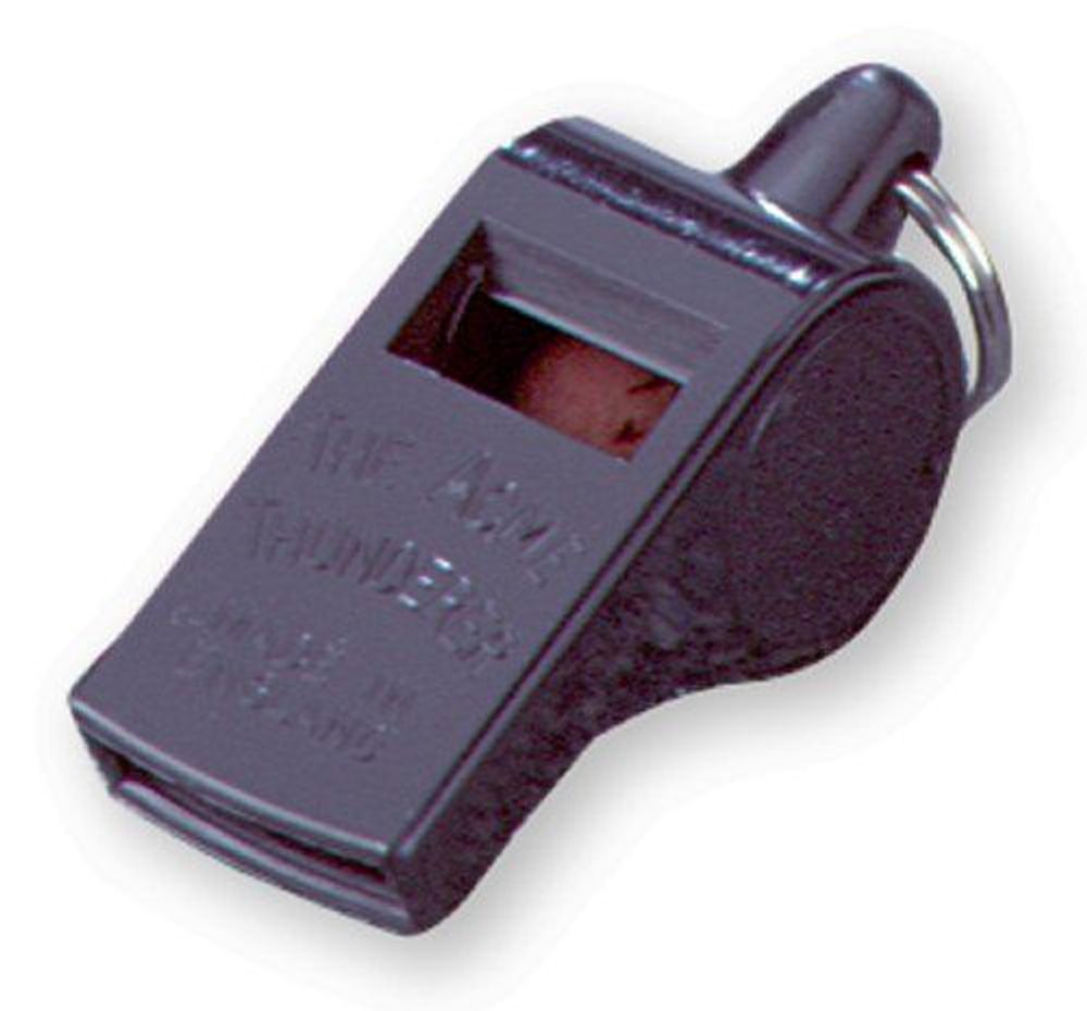 Markwort Plastic Thunderer Small Size Very High Pitch, Whistle, Black , Set of 12 by Markwort - ISBN: 0717668116607