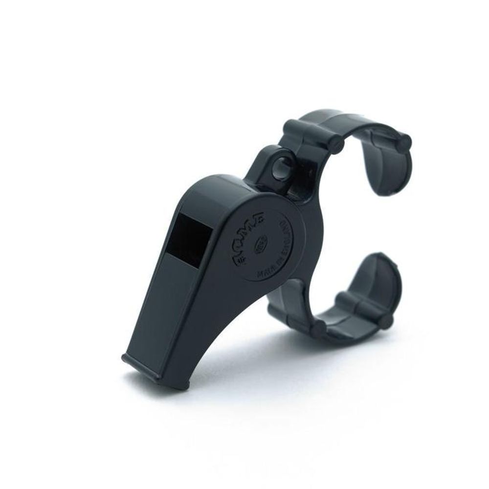 Acme Plastic Thunderer Whistle 660 With Finger Grip (Black) by Acme - ISBN: 0717668476602