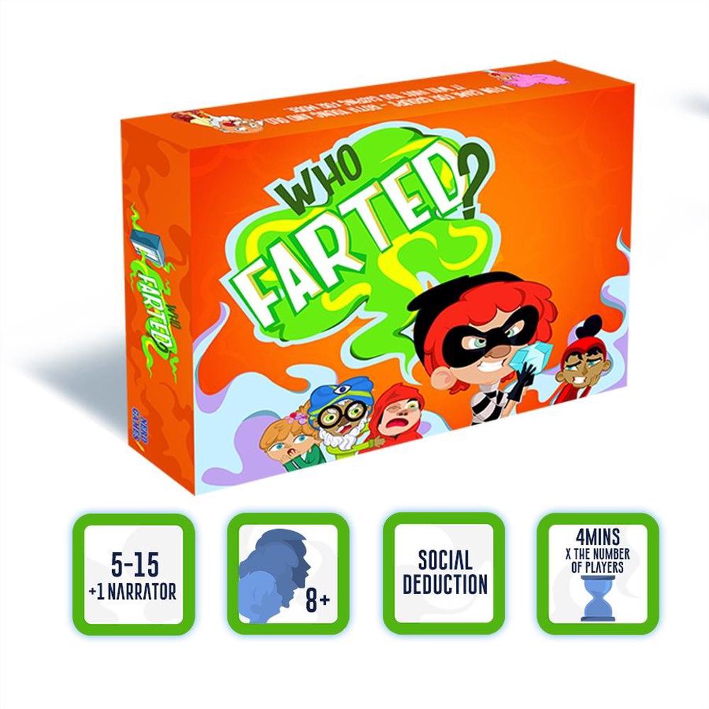 Nerd Games Who Farted Board Game Buy online at The Nile