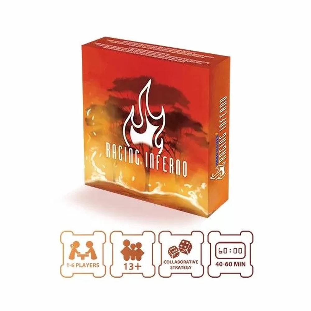 Nerd Games Raging Inferno Board Game | Buy online at The Nile