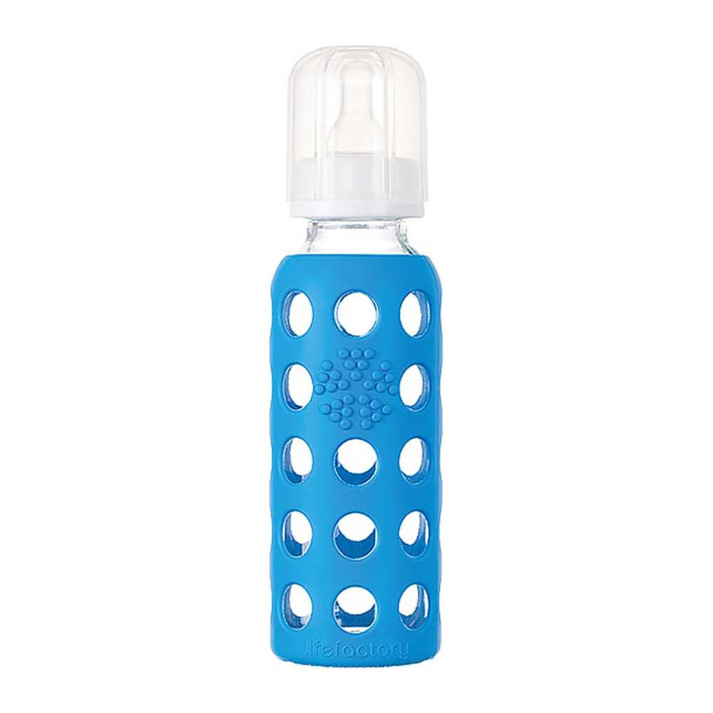 Thermos Lifefactory Baby Bottle (Cobalt) - 265mL, 0718122902620