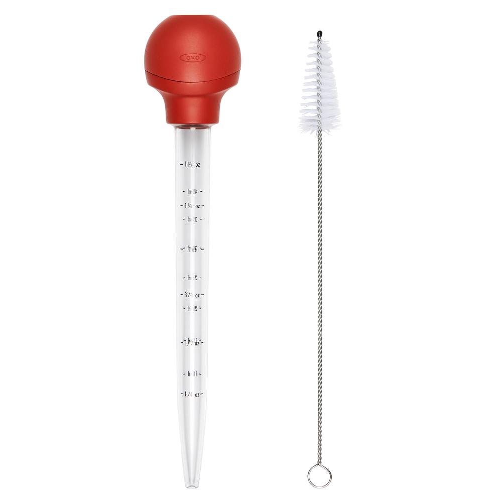 OXO Baster With Cleaning Brush, 0719812044231