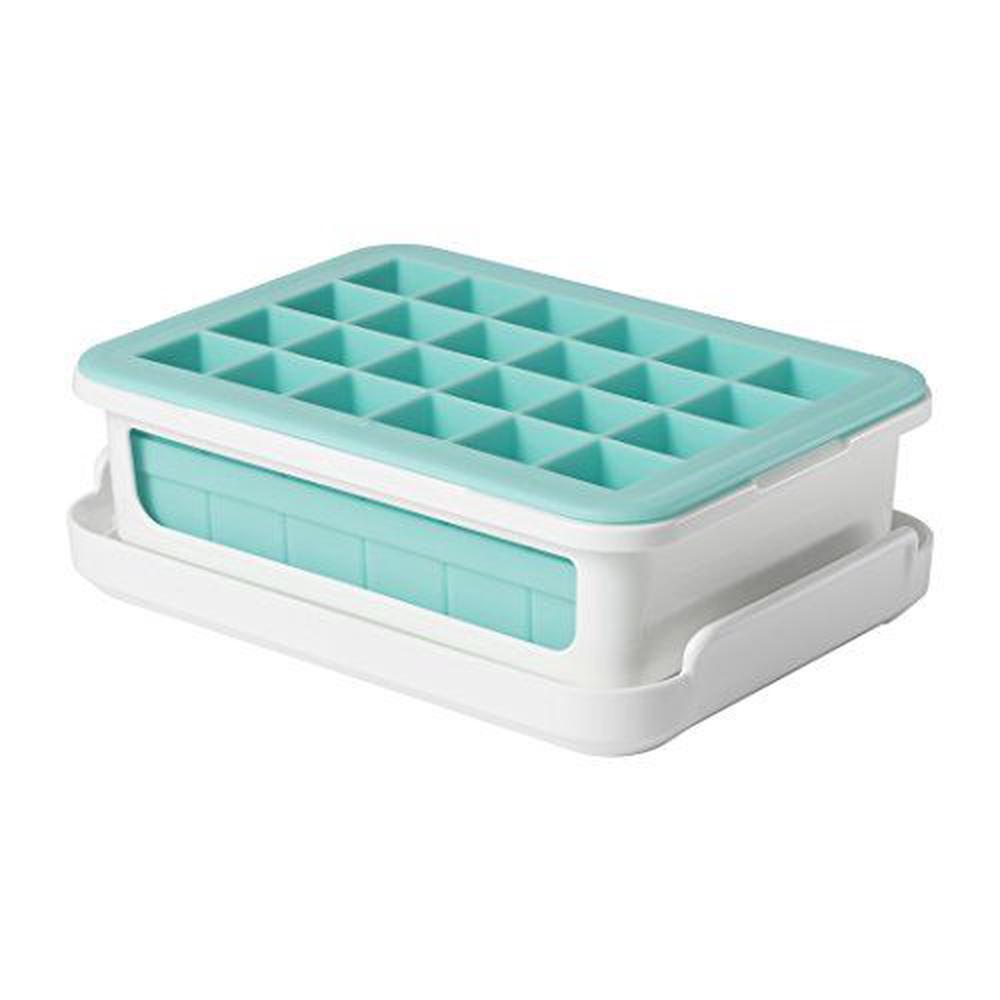 Good Grips Silicone Small Ice Cube Tray for Cocktails With Lid, 0719812045443