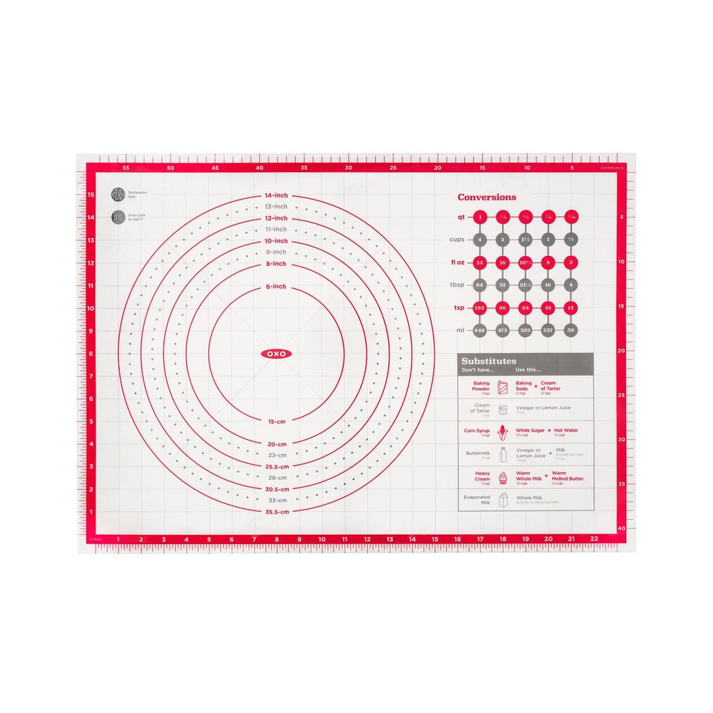 OXO Silicone Pastry Mat by OXO - ISBN: 0719812682686