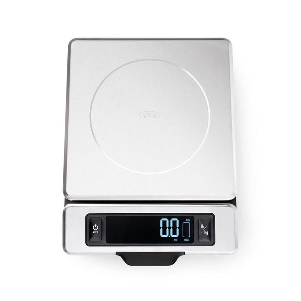 OXO Good Grips Stainless Steel Food Scale with Pull-Out Display