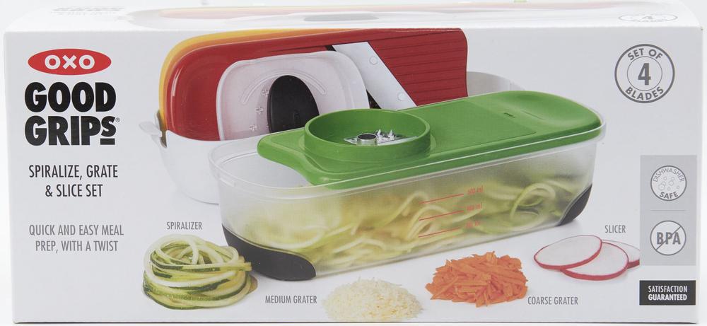 Spiralize, Grate & Slice Set, 0719812685953