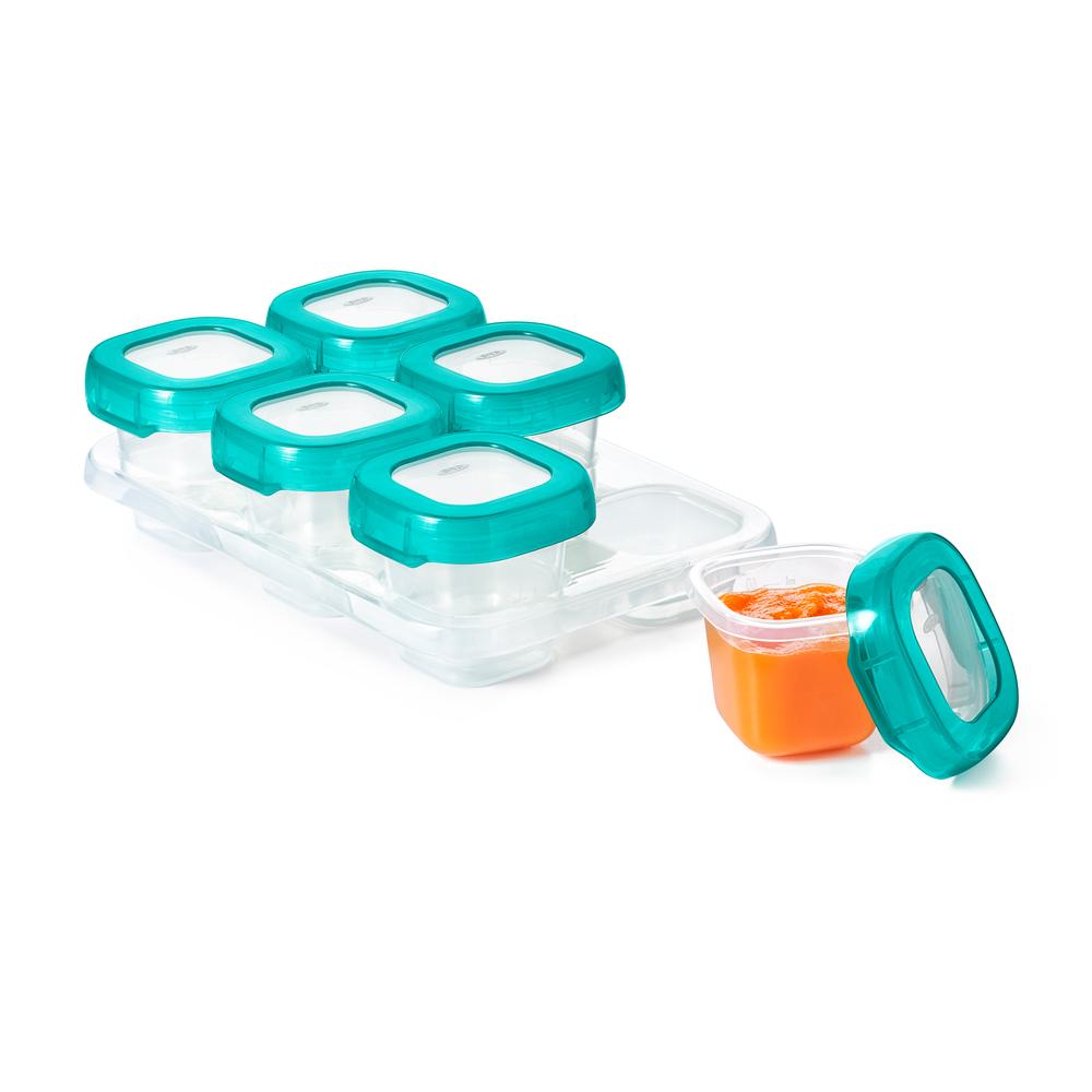 OXO Tot Baby Blocks Freezer Storage Containers (Teal) 60mL Buy