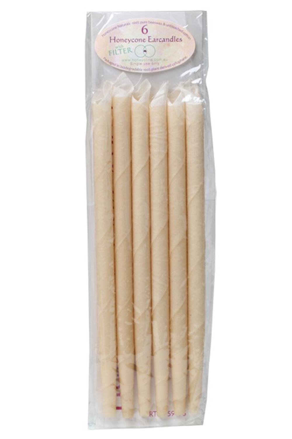 Ear Candles with Filter 100% Unbleached Cotton, 6 Piece, 0721762276990