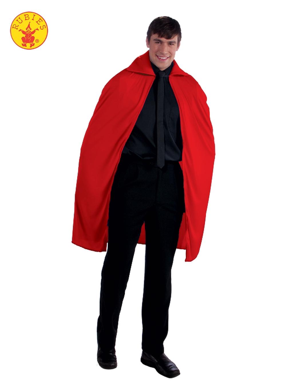 Rubies Adult Cape (Red) - 45 Inch, 0721773517822