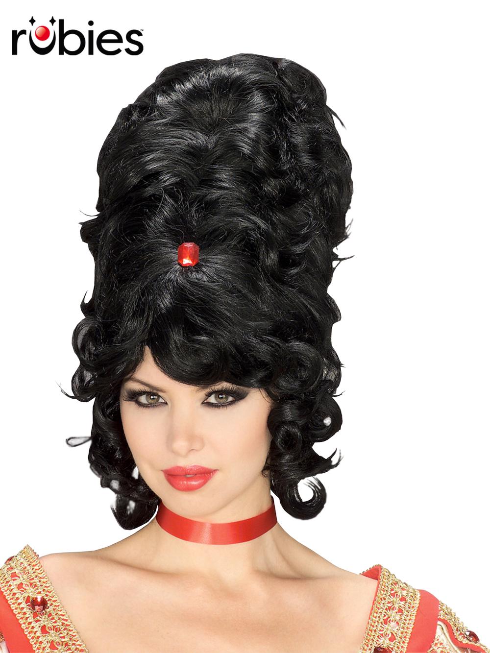 Black Beehive Wig, 0721773604553