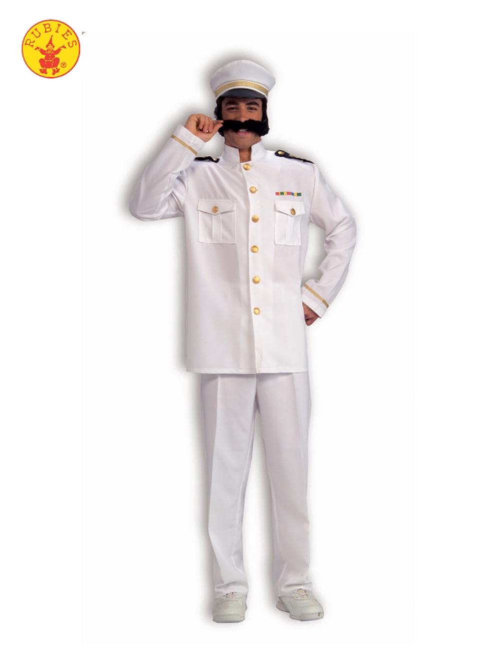 Navy Captain Costume - Adult-Standard, 0721773618963