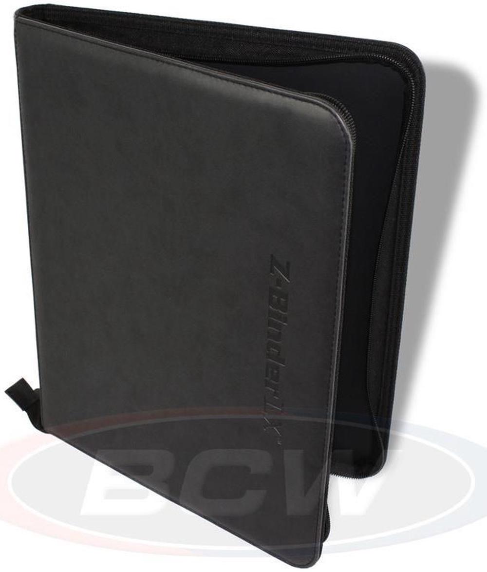 BCW LX Zipper 3 Ring Binder (Black) 1 Inch Buy online at The Nile