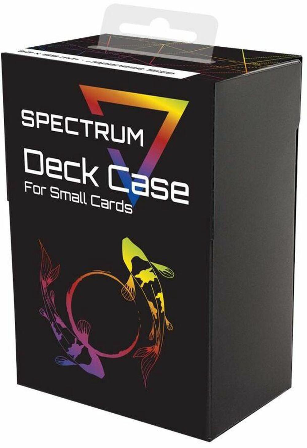 Deck Case Box, Holds 80 Cards (Black) - Small, 0722626011740