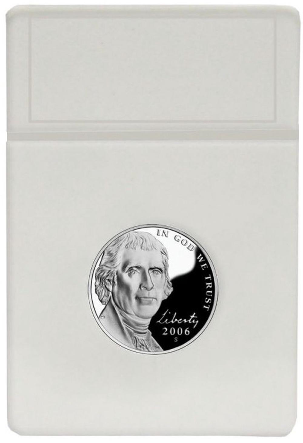 Currency Display Slab Inserts - Nickel (White), 0722626900068