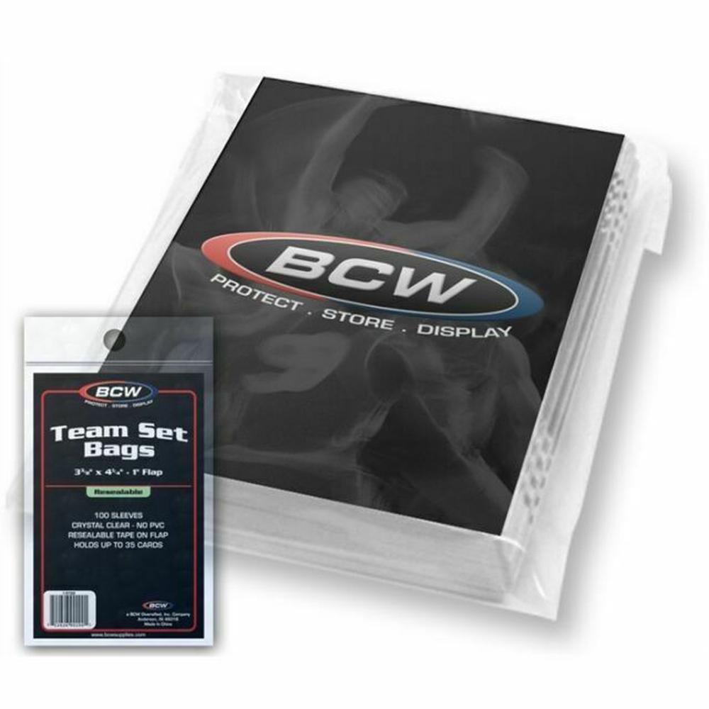 Team Set Bags Resealable, Pack of 100 - 3 3/8 x 5 Inches, 0722626902901