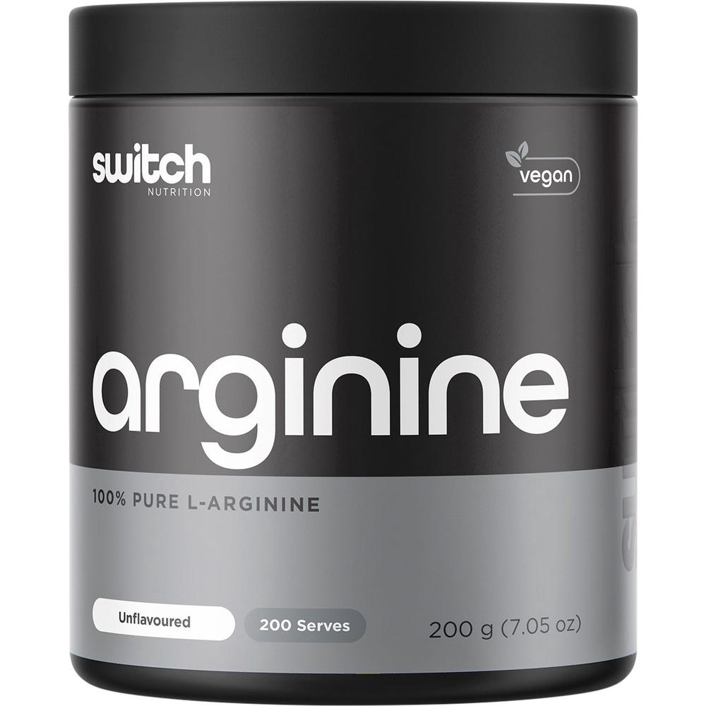 Arginine 100% Pure L-Arginine Unflavoured - 200g, 0726684598106