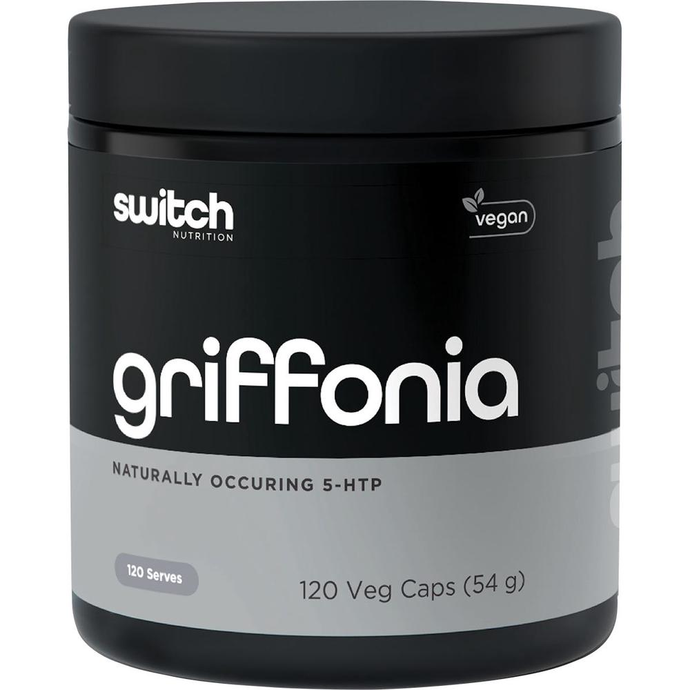 Griffonia Naturally Occurring 5-HTP, 120 Caps - 54g, 0726684598489