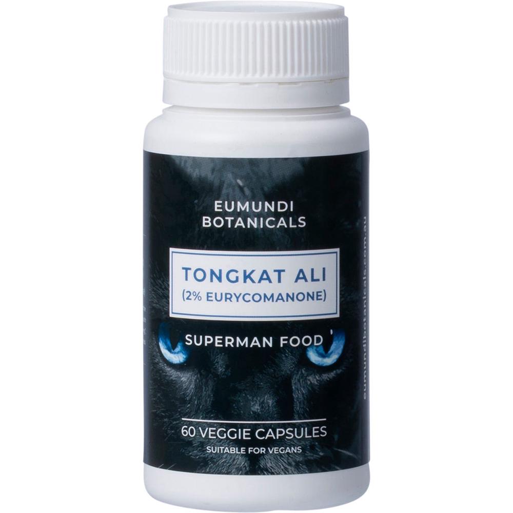 Eumundi Botanicals Tongkat Ali 2% Eurycomanone, 60 Caps, 0726684757657