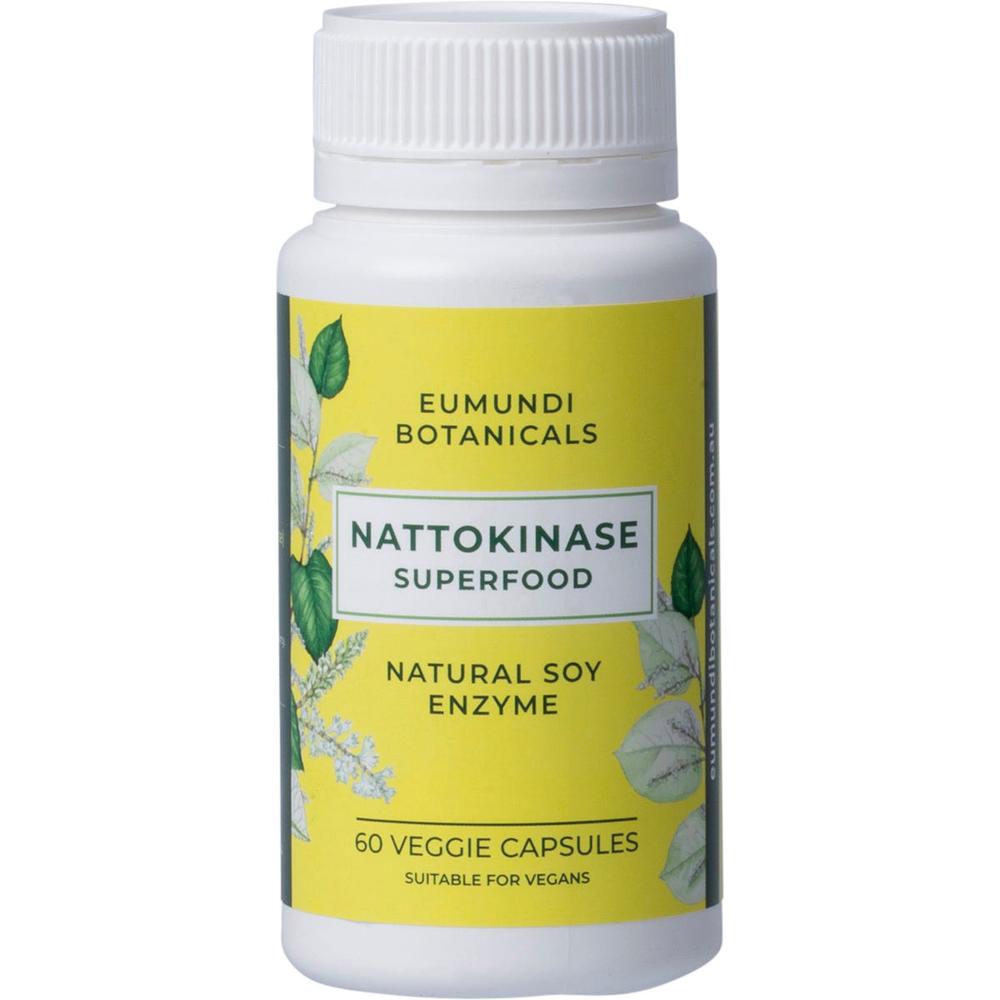 Nattokinase Natural Soy Enzyme, 60 Caps, 0726684757664