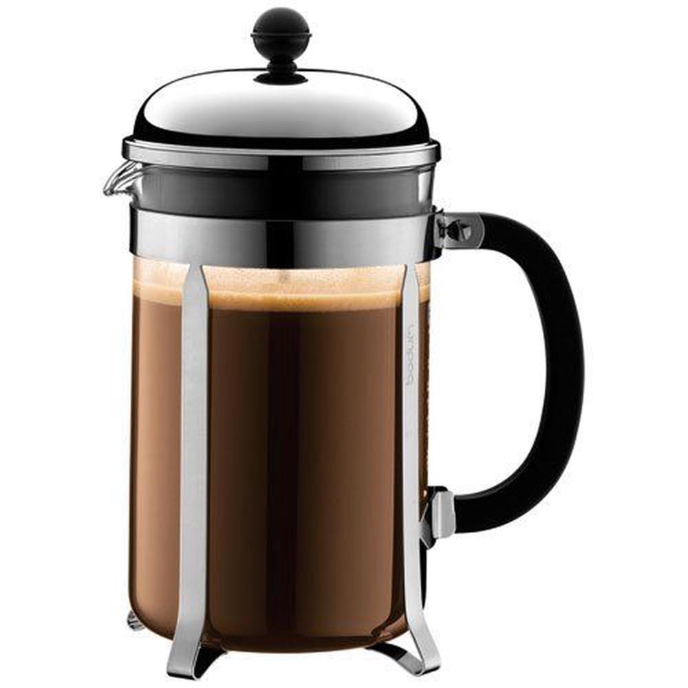 Bodum Chambord French Press Coffee Maker Chrome 1508ml 12 Bodum Chambord French Press Coffee Maker Chrome 1508ml 12 Espresso Cup Online At The Nile