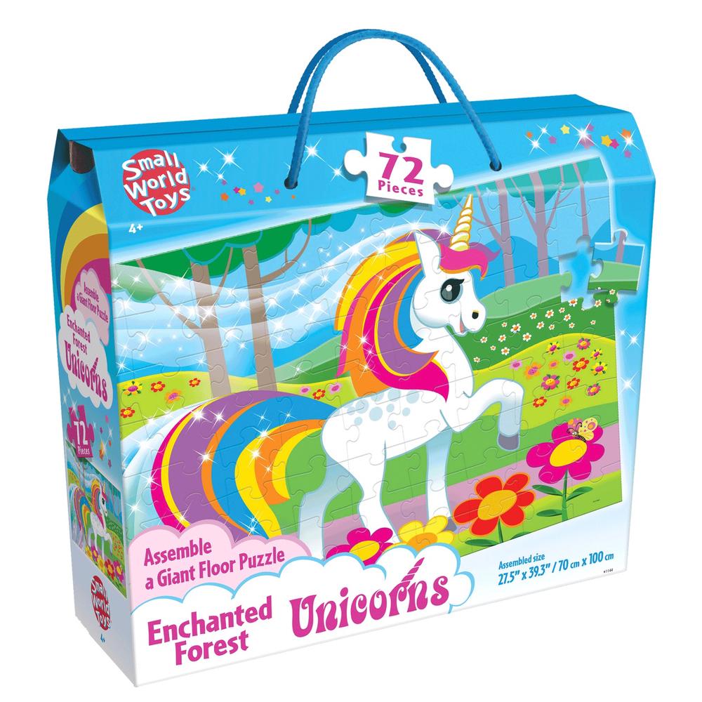 Creative Enchanted Forest Unicorn Floor Puzzle, 72 Piece 70cm x 100cm