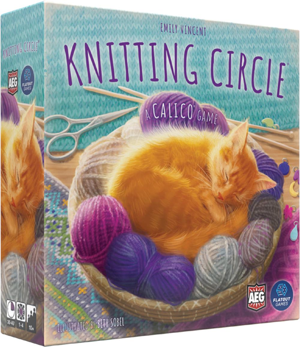 AEG Knitting Circle - A Calico Game, 0729220010889