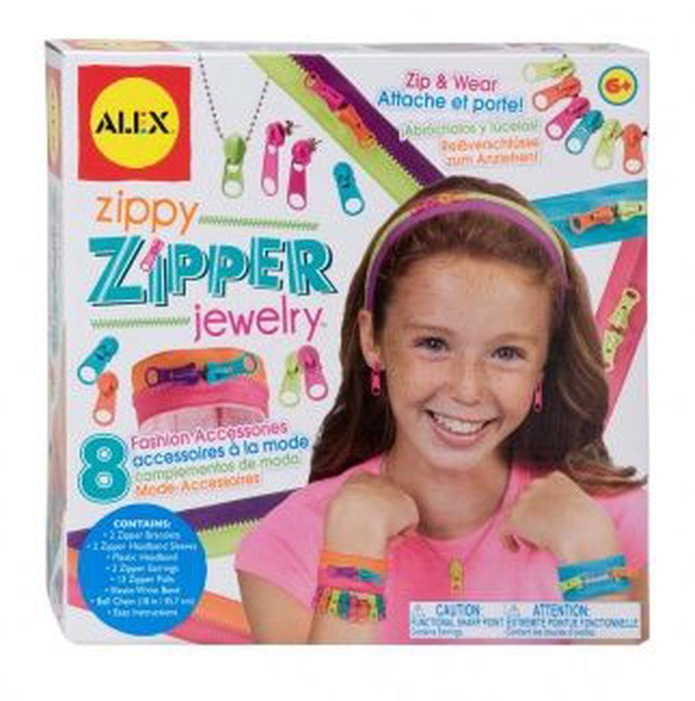 Alex Toys Alex Zippy Zipper Jewelry Buy online at The Nile