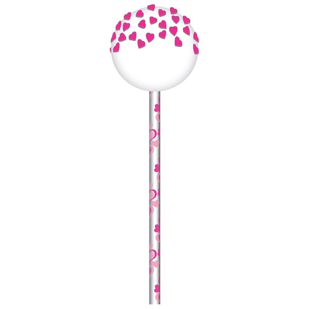 CCC Cakepop Sticks, 24 Piece (Happy Hearts) - 15cm by CCC - ISBN: 0731589072095
