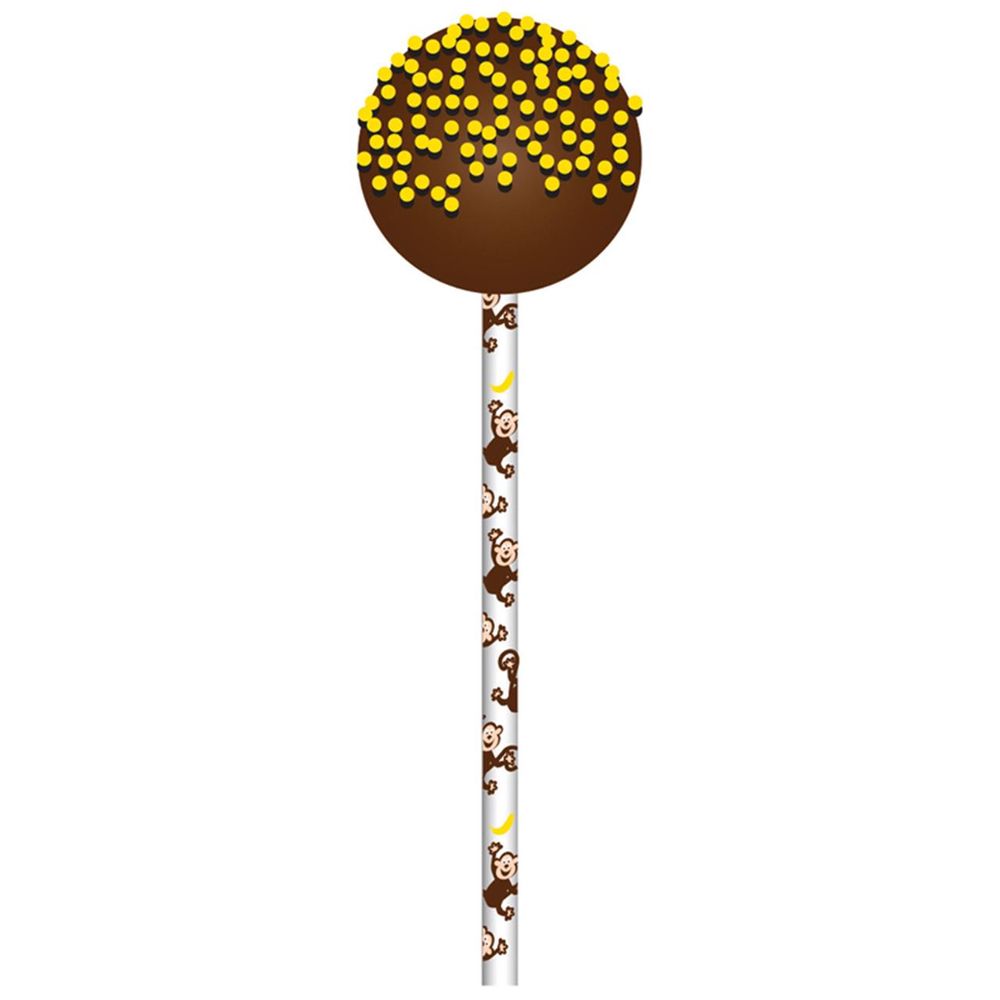 CCC Cakepop Sticks, 24 Piece(Monkey Bus) - 15cm by CCC - ISBN: 0731589072101