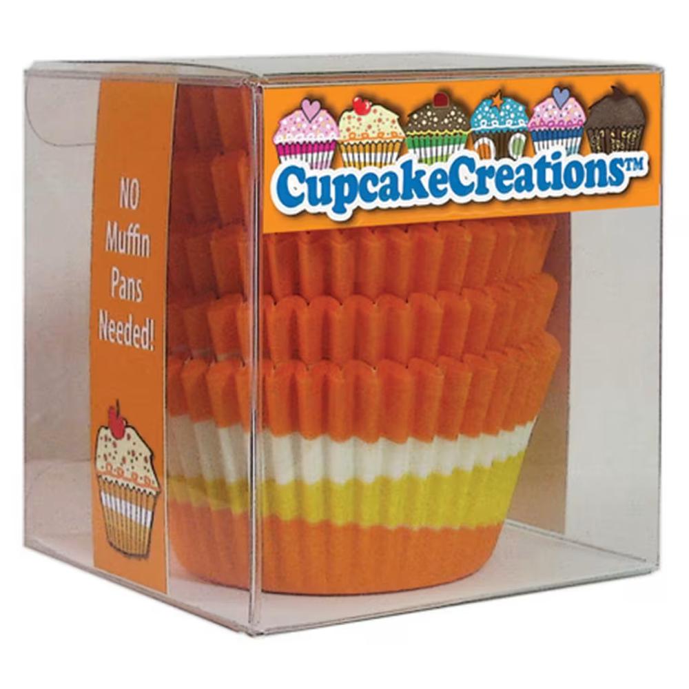 Cupcake Creations Standard Orange Circle Cupcake, 80pcs by Cupcake Creations - ISBN: 0731589880386