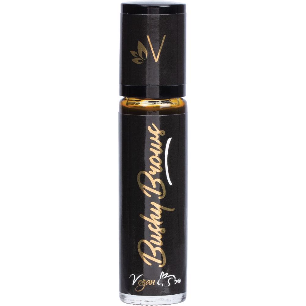 Vrindavan Bushy Brows Black Unrefined Castor Oil - 10mL, 0731722043197