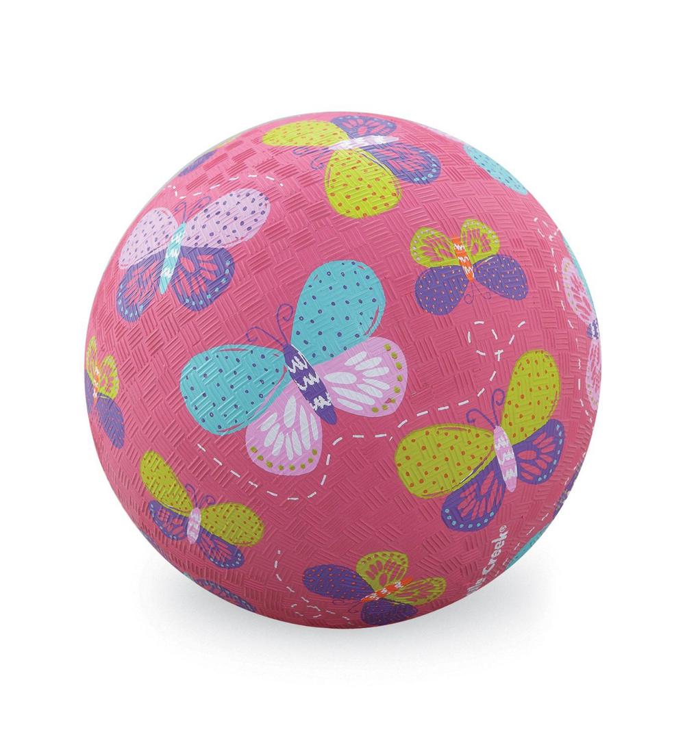 Crocodile Creek Butterflies Pink 7 Playground Ball | Buy online at The Nile