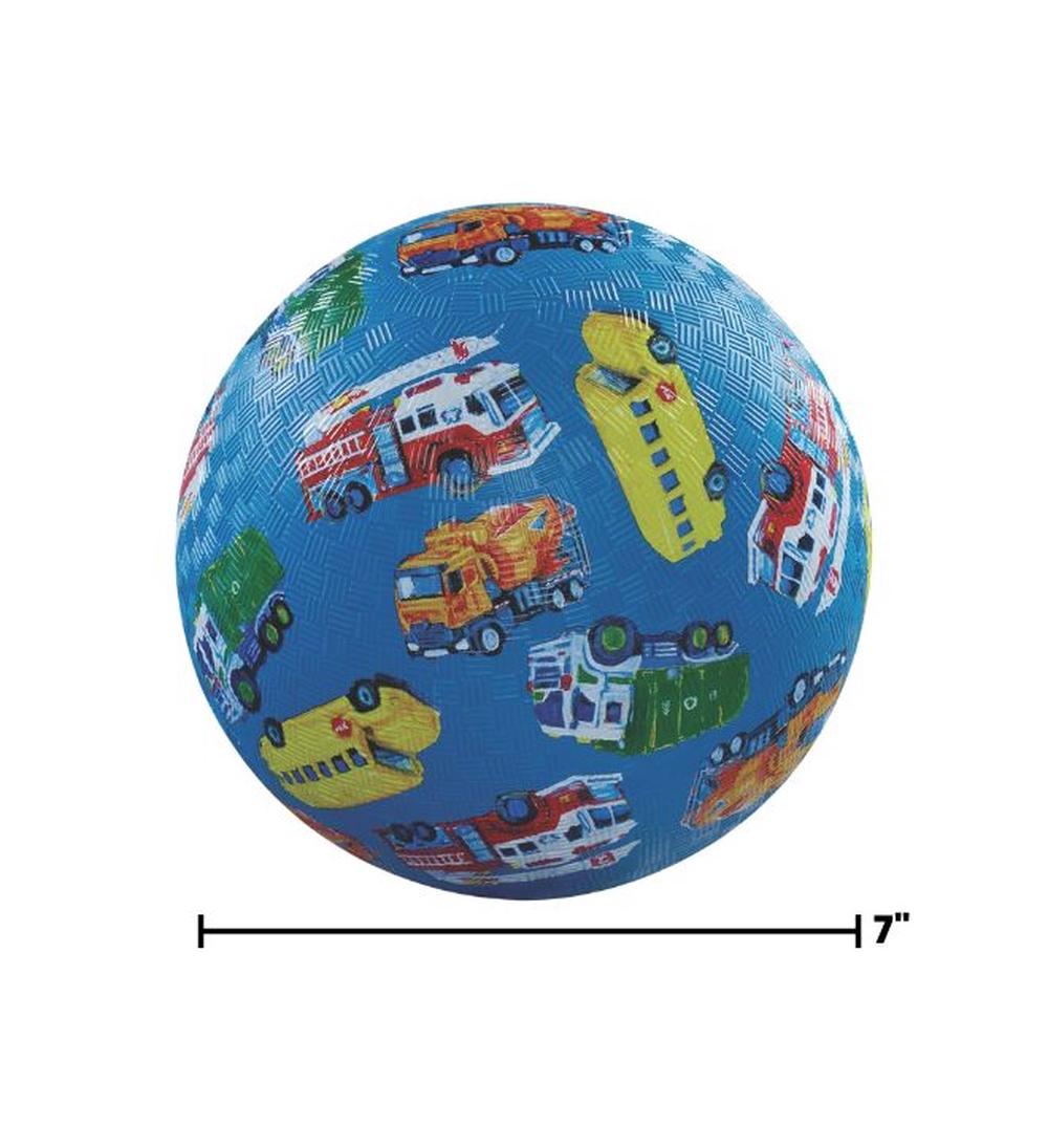 Playground Ball (City Vehicles) - 18cm, 0732396217280