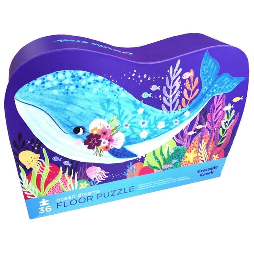 Crocodile Creek Ocean Dreams Floor Puzzle, 36 Piece Buy online at The