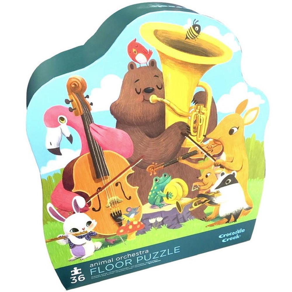 Crocodile Creek Animal Orchestra Floor Puzzle, 36 Piece Buy online at The Nile