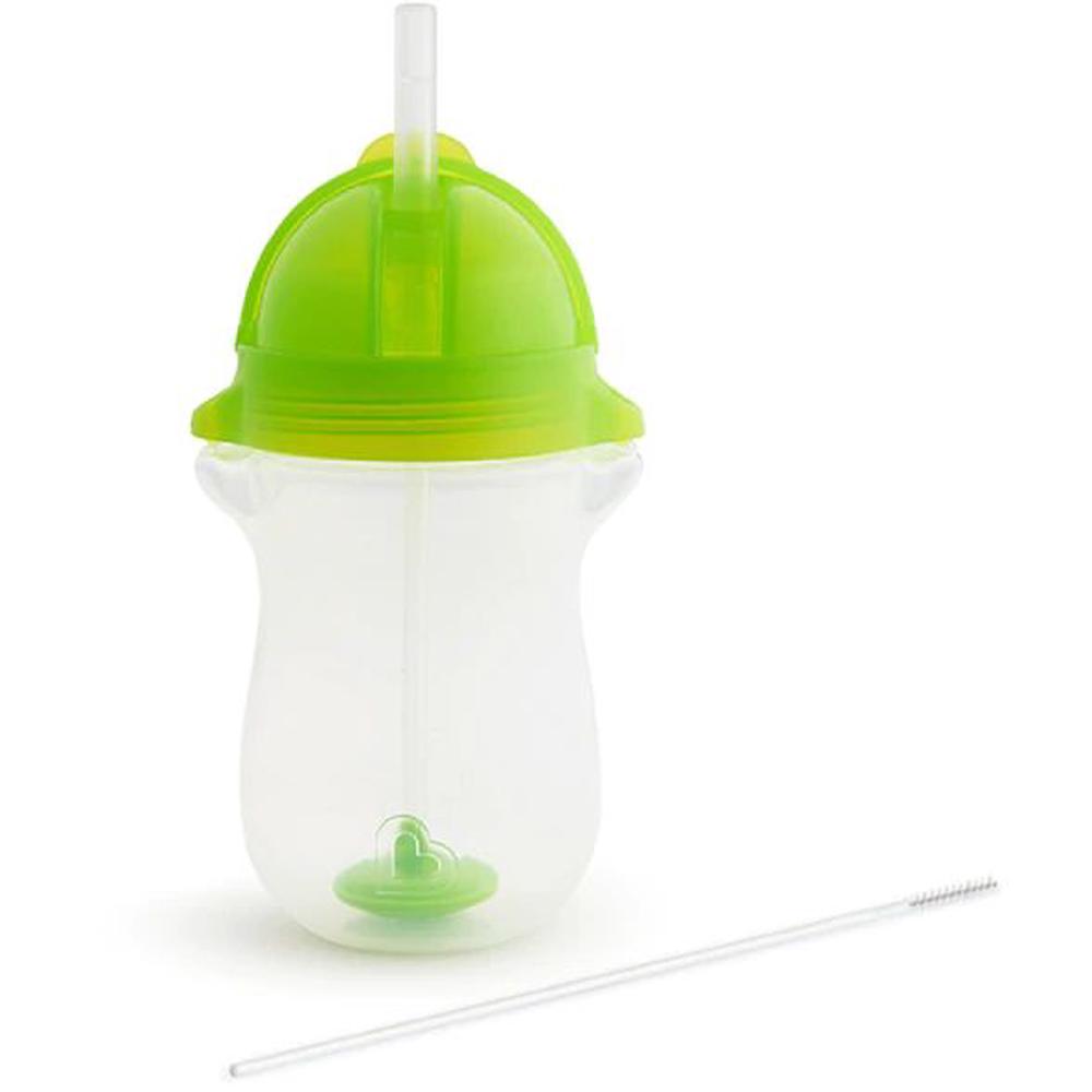 Munchkin Any Angle Click Lock Weighted Straw Cup, 1 Piece (Colours May