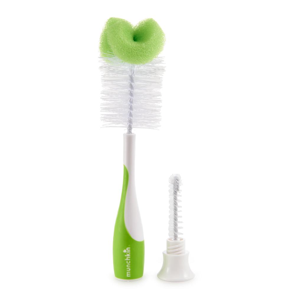 Munchkin Sponge Bottle Brush (Colours May Vary), 0735282160202