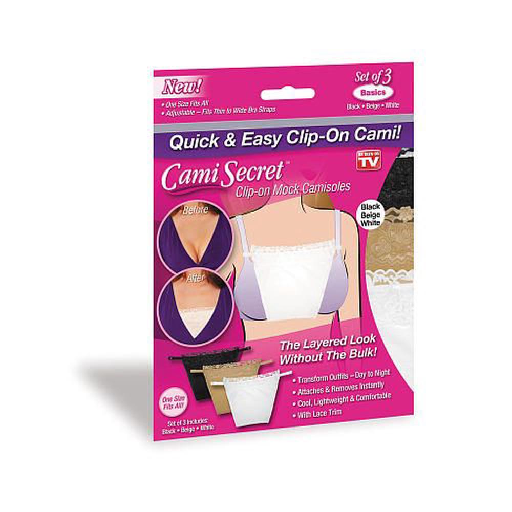 Ontel Products Corp Cami Secret - Clip-on Mock Camisoles | Buy online ...