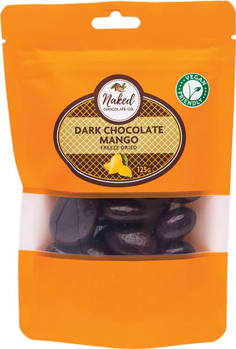 Naked Chocolate Co Freeze Dried Dark Chocolate Mango G Buy Online At The Nile