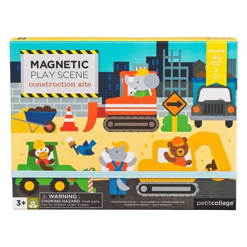 Petit Collage Construction Site Magnetic Play Scene by Petit Collage - ISBN: 0736313544930
