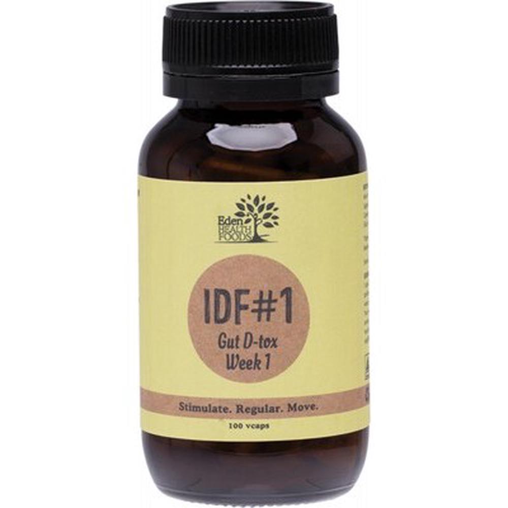 IDF#1 Gut D-tox Week 1, 100 Vegecaps, 0738435052751